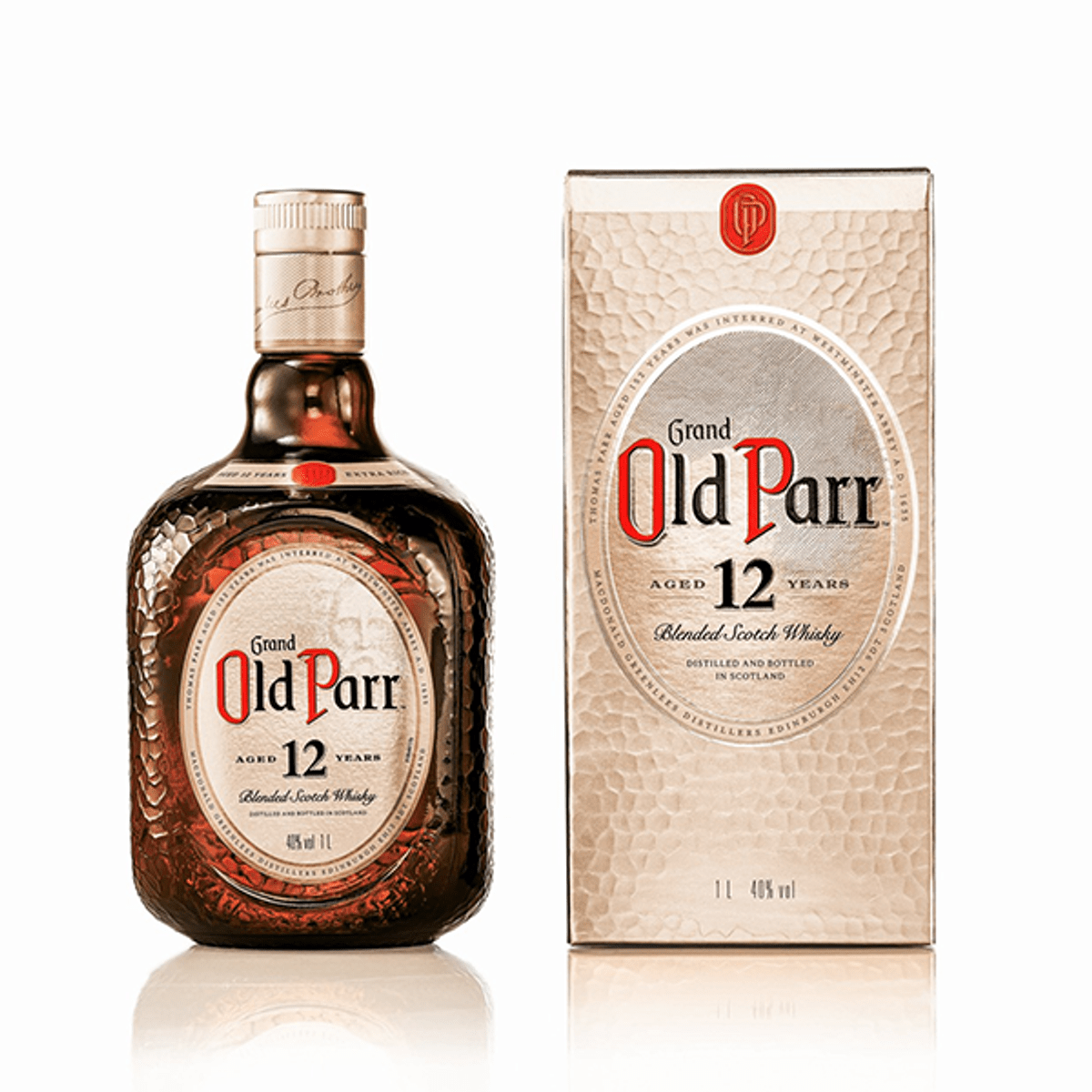 Whisky Old Parr 12 anos 1L