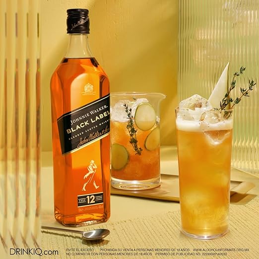 Whisky Johnnie Walker Black Label 12 anos 1L
