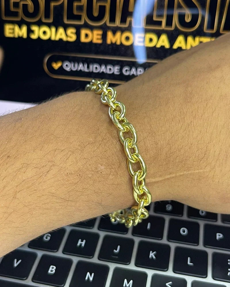 PULSEIRA CADEADO 8MM - 21CM