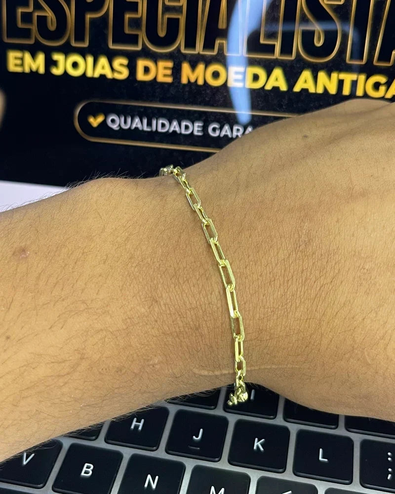PULSEIRA TIJOLINHO DE QUINA 2MM