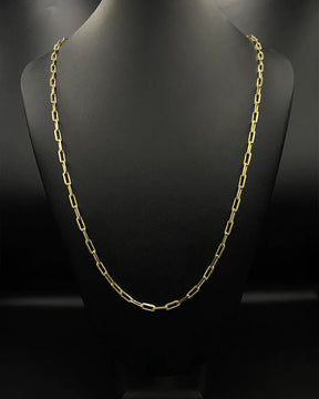 CORRENTE TIJOLINHO DE QUINA 2MM