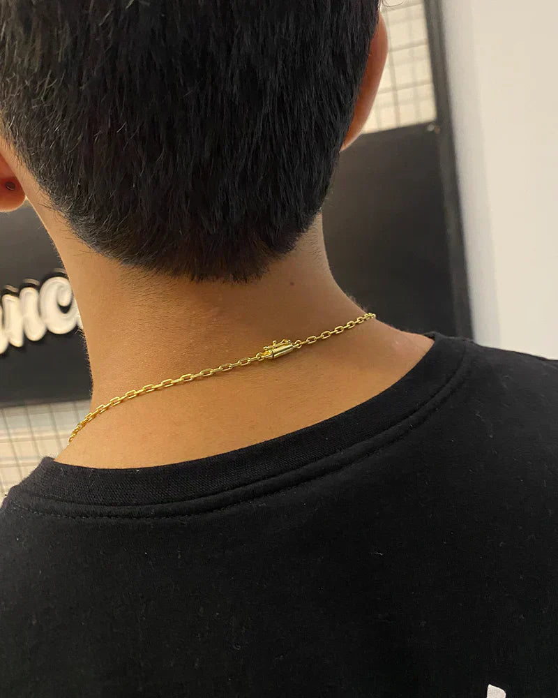 CORRENTE CADEADO DE QUINA 2MM