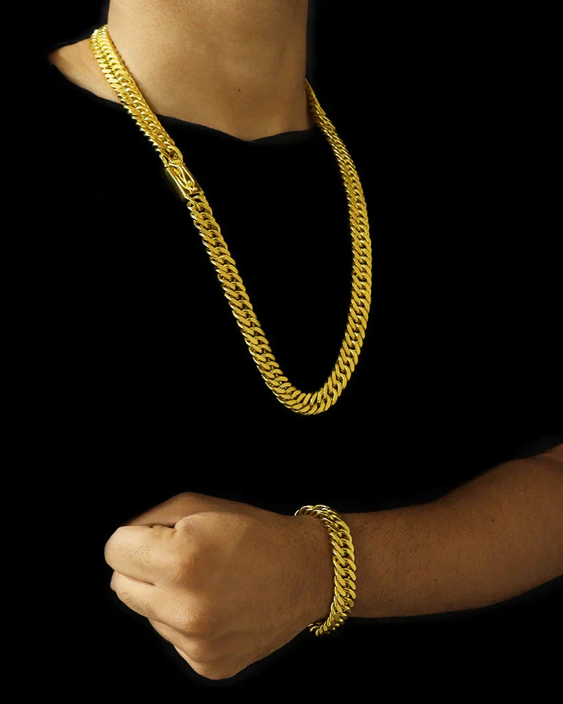 Kit Grumet 15mm banho 18k