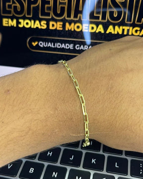 PULSEIRA TIJOLINHO DE QUINA 2MM