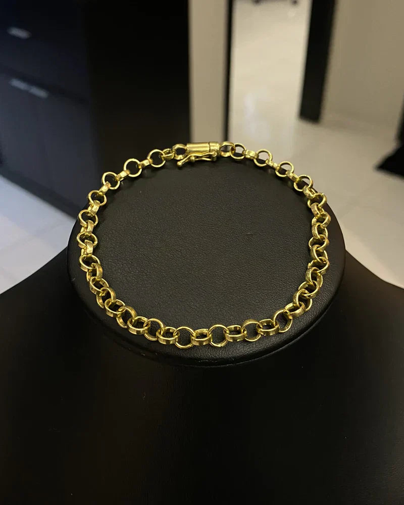 PULSEIRA ELO PORTUGUÊS 4MM