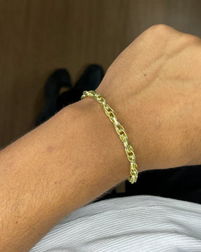 PULSEIRA TIJOLINHO DUPLA 6MM