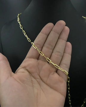 CORRENTE TIJOLINHO DE QUINA 2MM